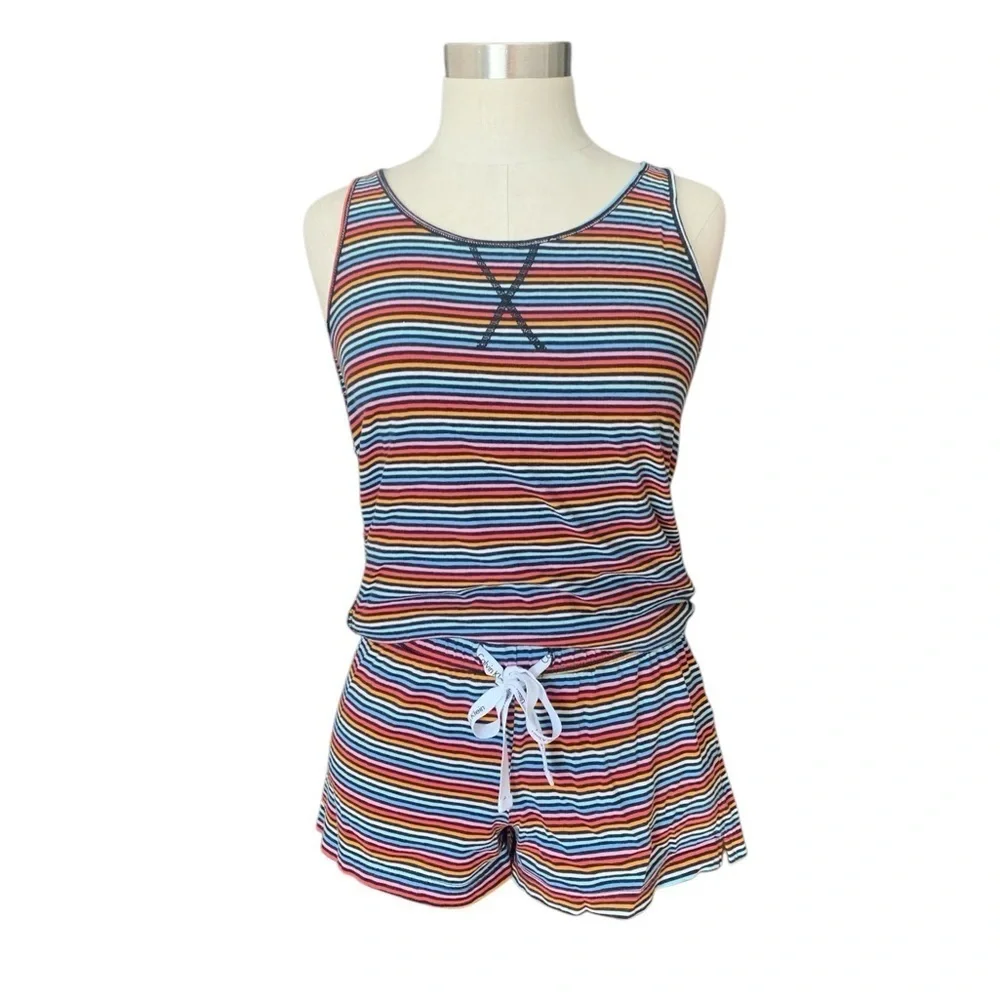 Calvin Klein striped sleepwear or lounge set